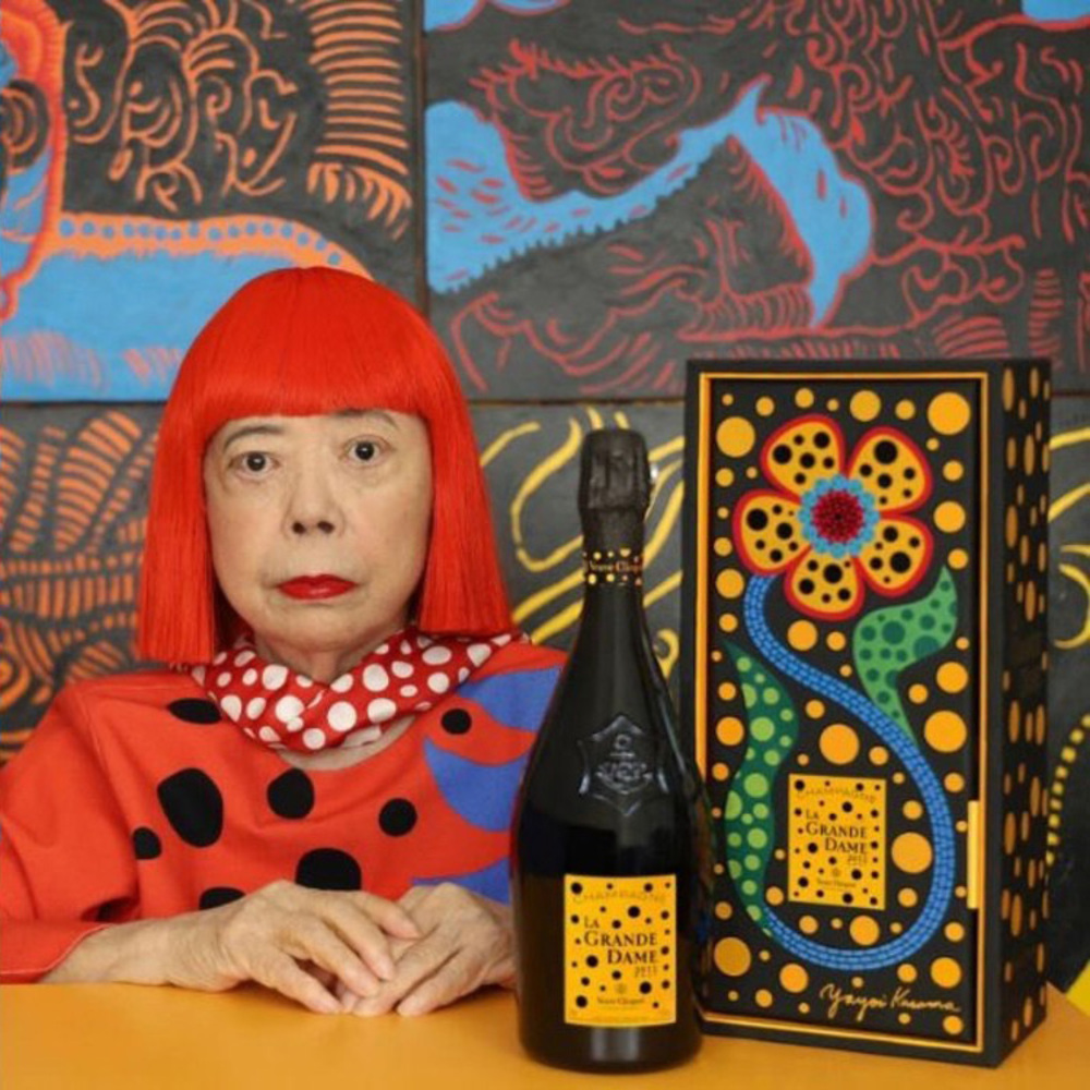 草間彌生凱歌聯名款貴婦香檳